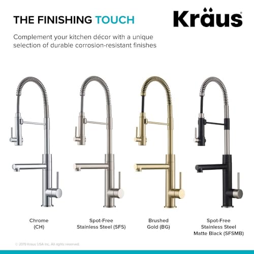 Kraus Artec Pro 2-Function Commercial Style Pre-Rinse Kitchen Faucet