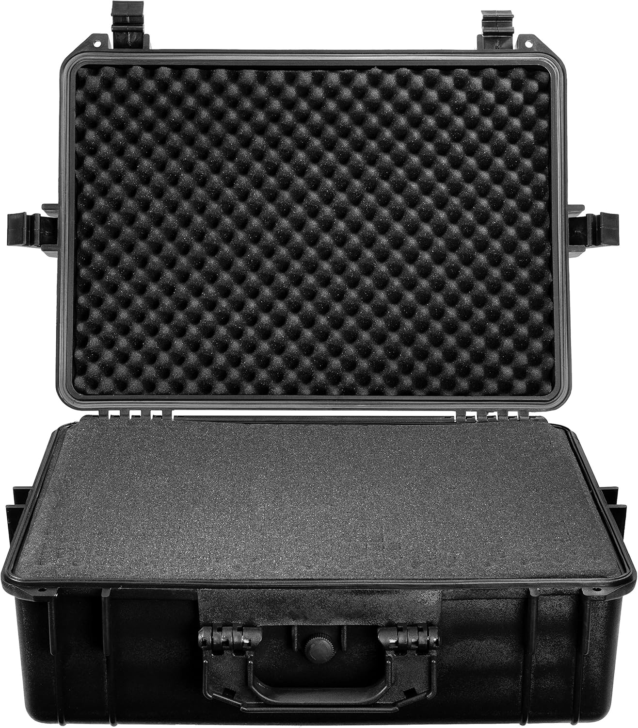 Eylar Large 22.4 inch Protective Gear, Camera, Tools, Equipment Hard Case Waterproof w/ Foam Black