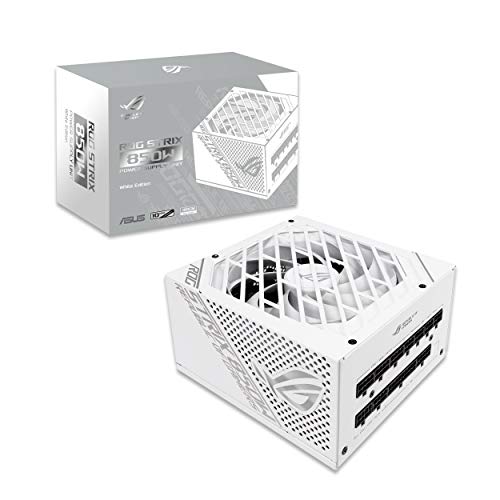 ASUS ROG Strix 850W Gold Aura Edition (Fully Modular Power Supply, 80+ Gold Certified, ATX 3.0, Cybenetics Lambda A++ Certification, PCIe Gen 5.0 Ready, Axial-tech Fan, Aura Sync, 10 Year Warranty)