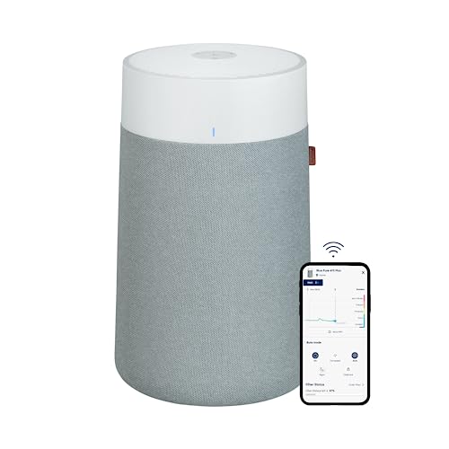 BLUEAIR Air Purifier for Small Room, Bedroom, Home, Cleans 926 sqft in one hour, HEPASilent Air Cleaner for Pets, Allergens, Virus, Dust, Mold, Smoke - Blue Pure 511i Max