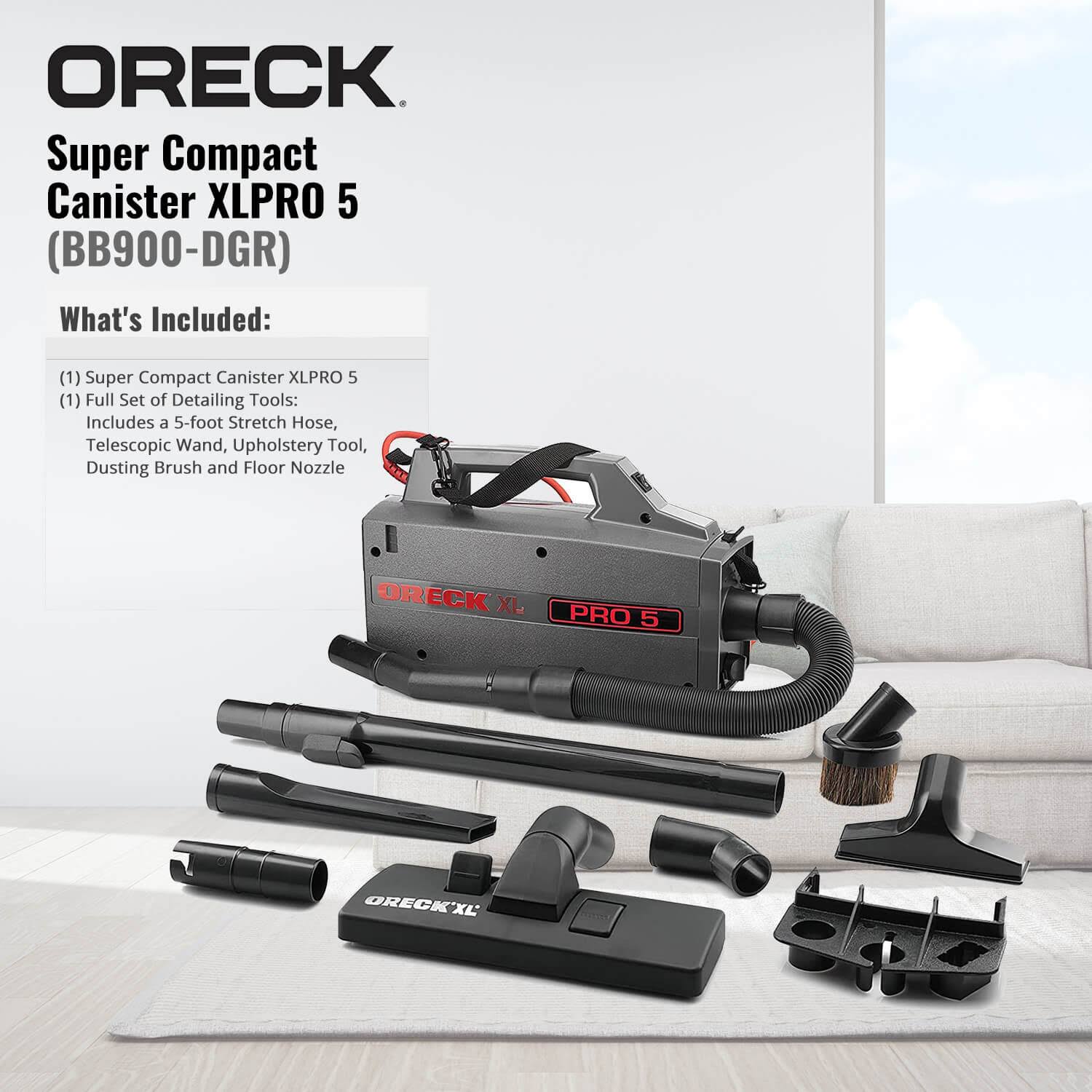 Oreck Commercial XL Pro 5 Canister Vacuum