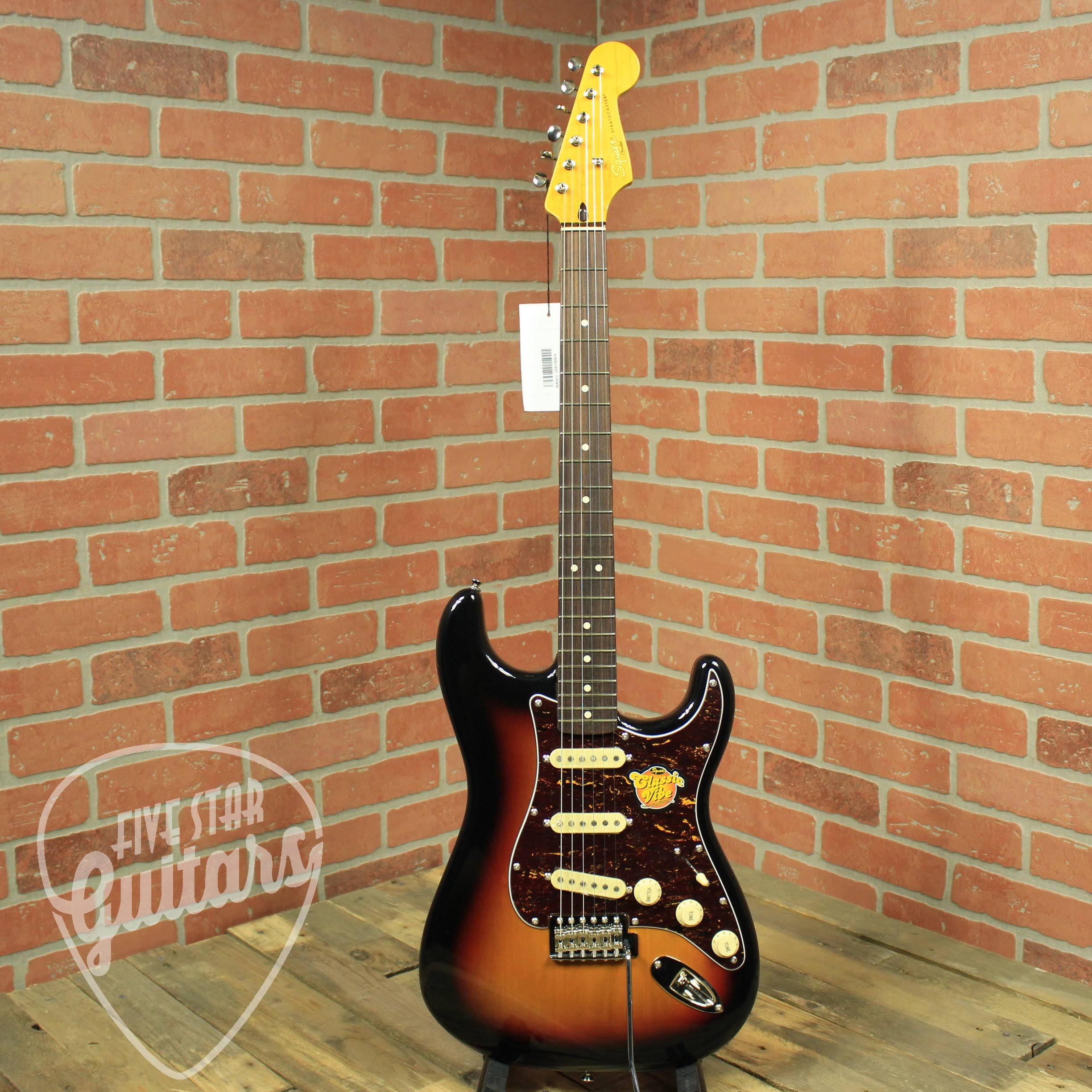 Squier Classic Vibe &60s Stratocaster, 3-Color Sunburst