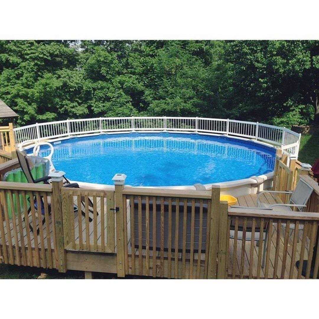 Vinyl Works 24 inch White Economy Resin Above-Ground Pool Fence Kit - Shop Hardware Tools Online Store