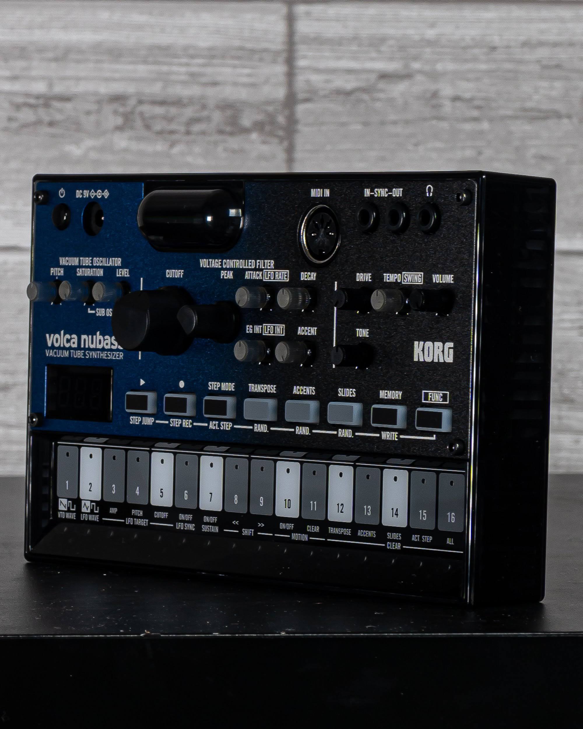 Korg Volca Nubass - Vacuum Tube Synthesizer