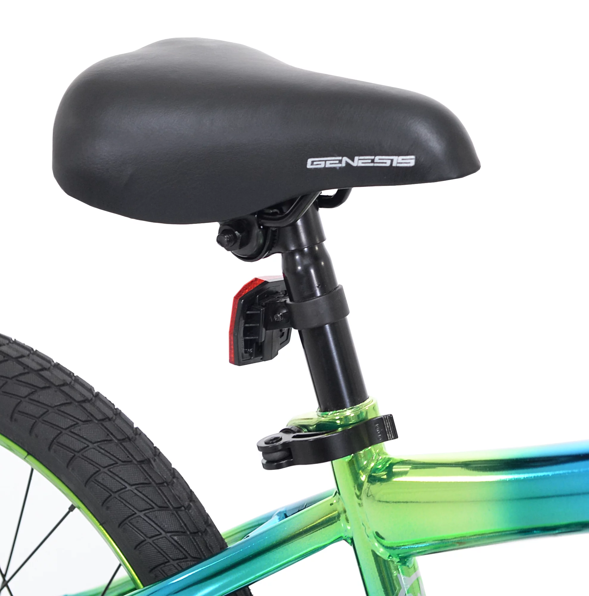 Genesis 18 Glitch Boy's BMX Bike, Blue/Green
