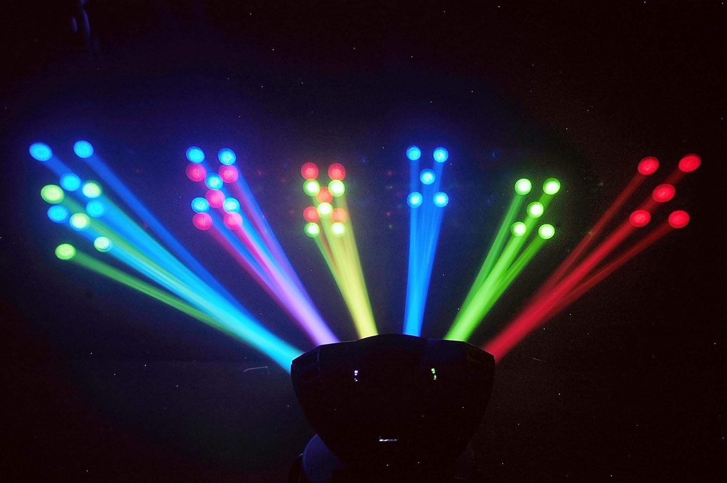 CHAUVET DJ Derby X RGB LED Derby w/Static, Blackout, Strobe Effect Light & Automated/Sound Active Programs
