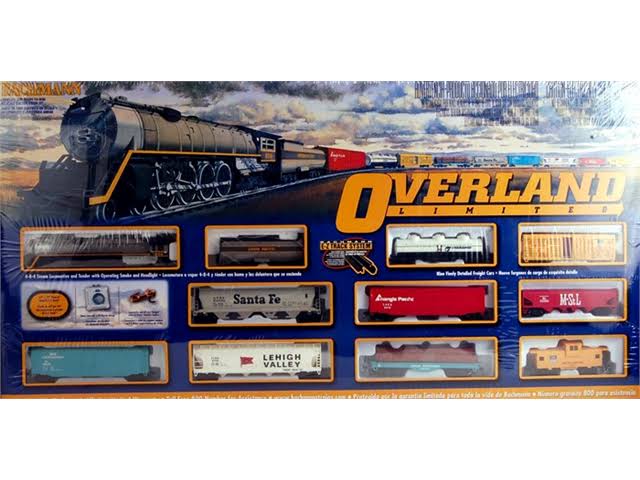 Bachmann Trains Overland Limited HO-Scale Electric Train Set