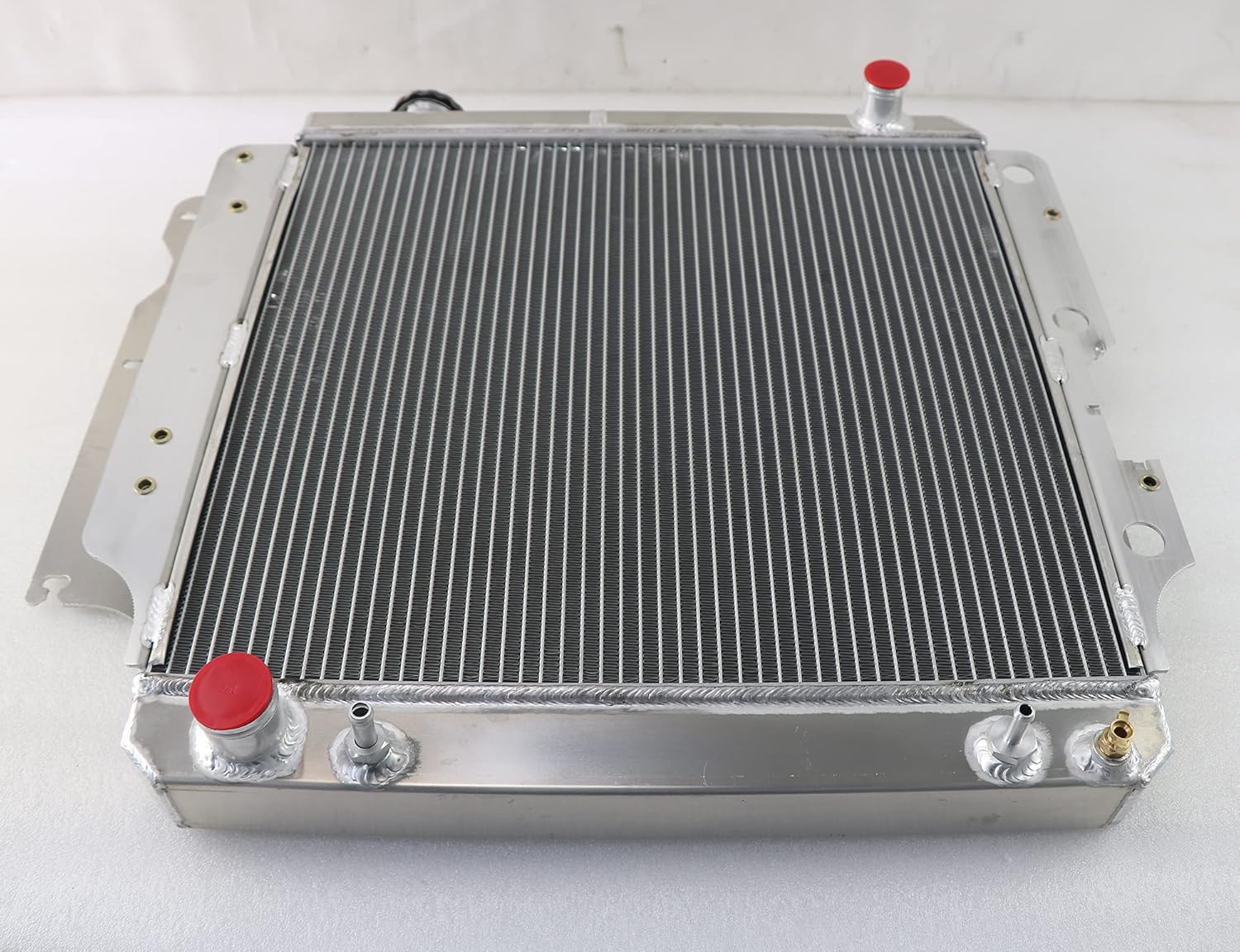 CoolingCare Radiator for 1987-2006 Jeep Wrangler YJ TJ Unlimited, All Aluminum 3 Row Core Radiador
