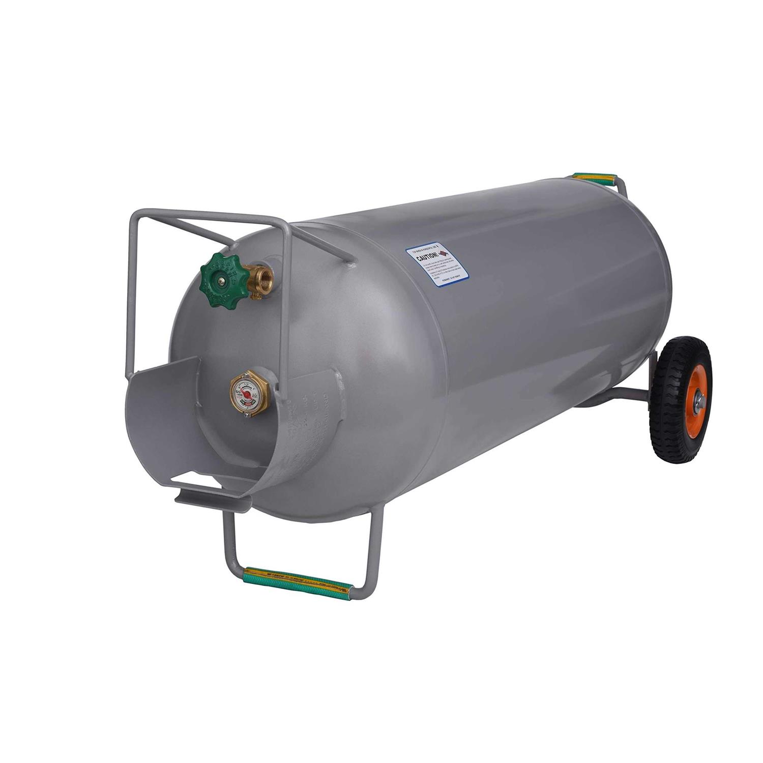 Flame King YSN100HOGb 100 lb Pound Horizontal & Vertical Propane Cylinder Pol Valve