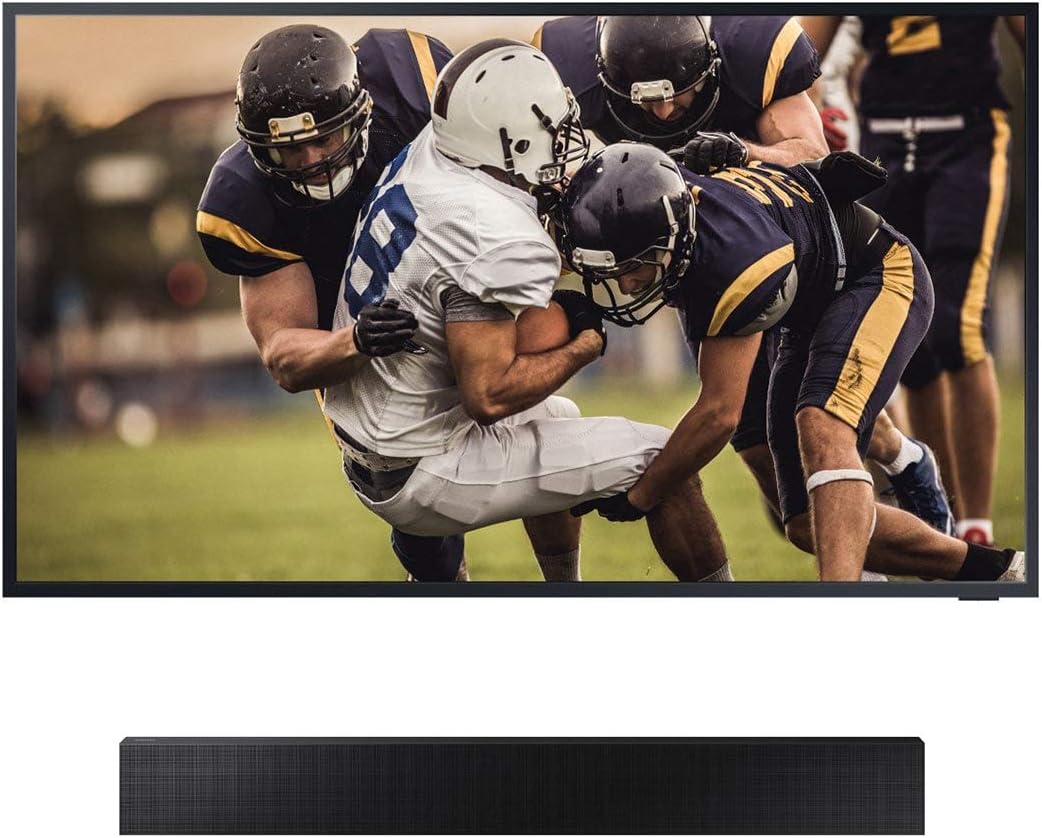SAMSUNG QN75LST7TA 75" The Terrace QLED 4K UHD Outdoor Smart TV with HW-LST70T The Terrace Sound Bar