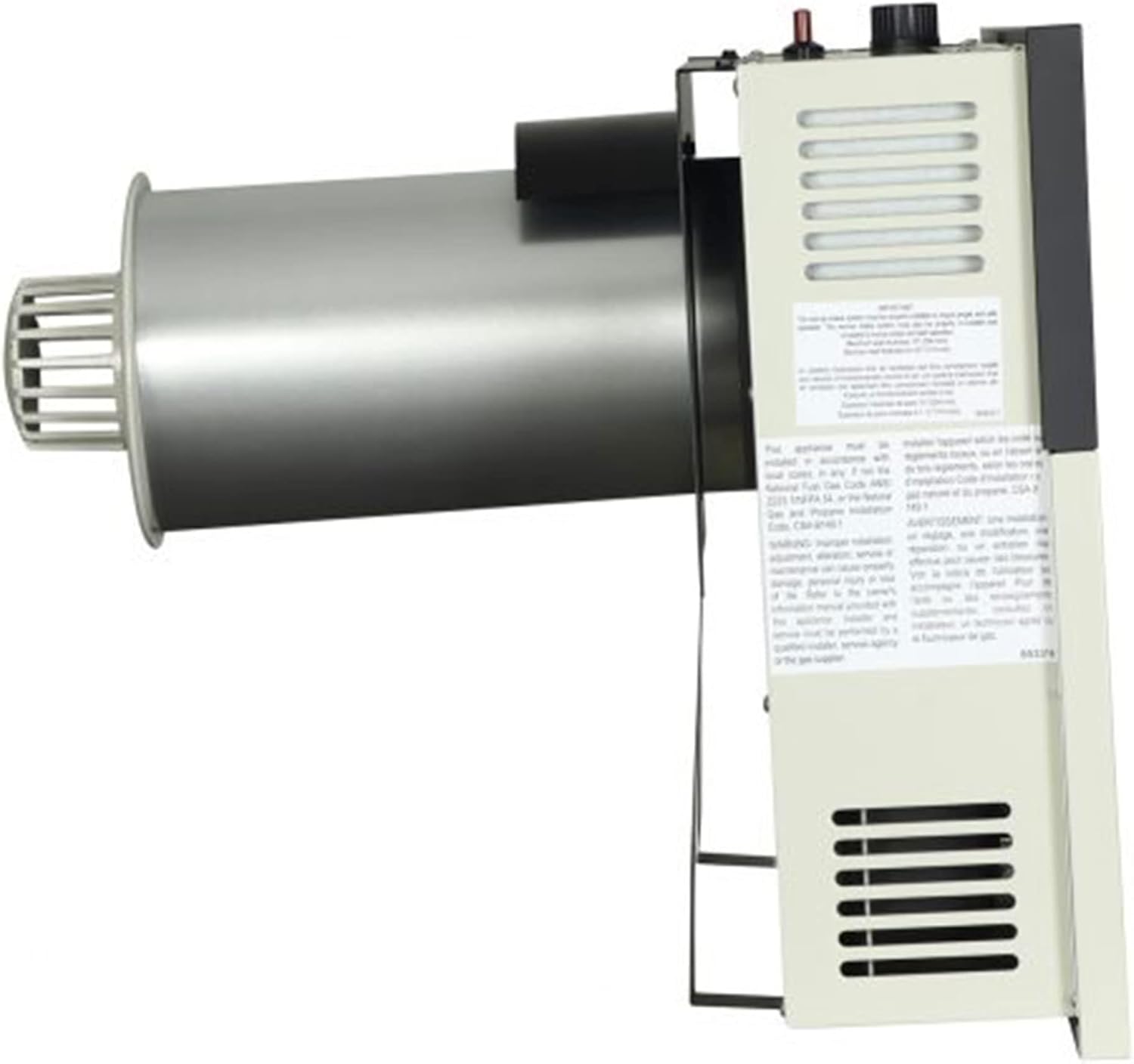 Ashley Hearth Products 17,000 BTU Direct Vent Liquid Propane Wall Mounted Heater with Piezo Lightning, Safety Pilot and Built in Regulator, Cream