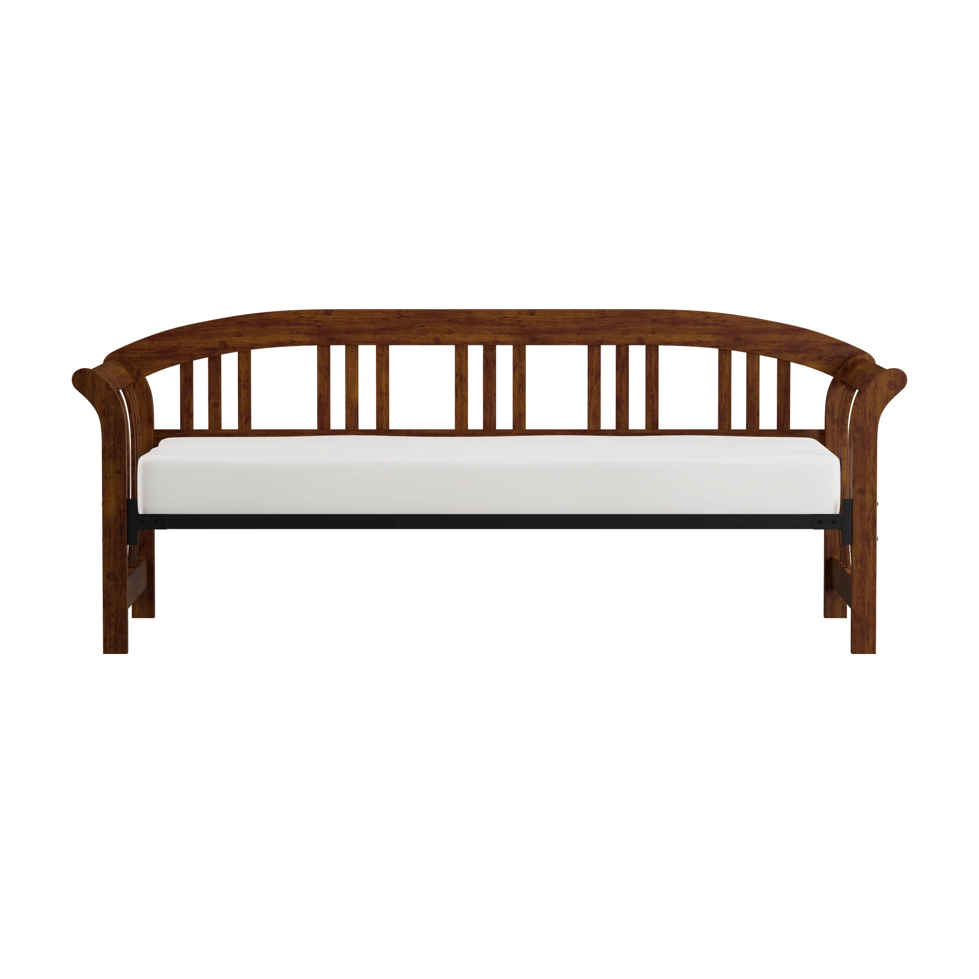 Hillsdale Furniture Dorchester Wood Mission-Style Twin Daybed, Walnut