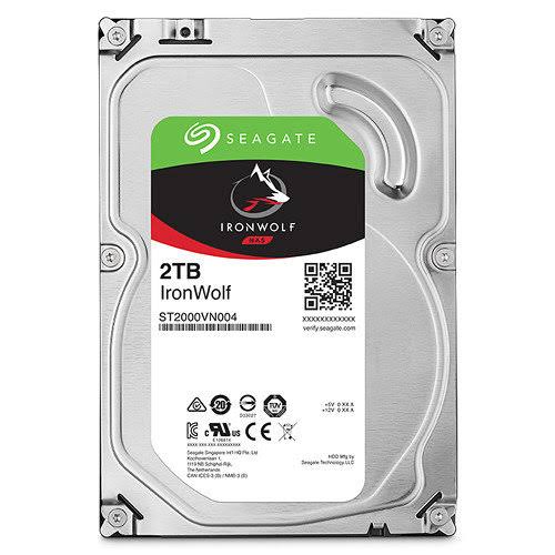 Seagate 2TB IronWolf 5900 RPM SATA III 3.5x22 Internal NAS HDD ST2000VNA04