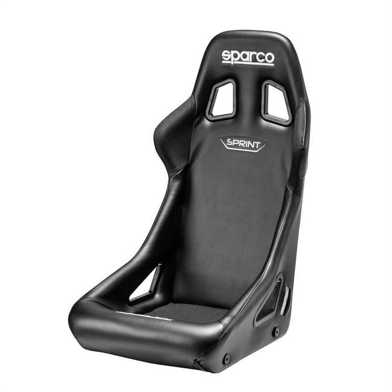 Sparco 008235NRSKY 2019 Sprint Sky Series Racing Seat - Black Vinyl