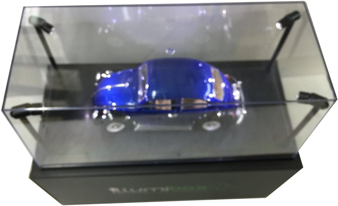 Illumibox MJ14001 Showcase 1: 18 x+ USB Powered Led Black Base Display, Clear Pack of 2