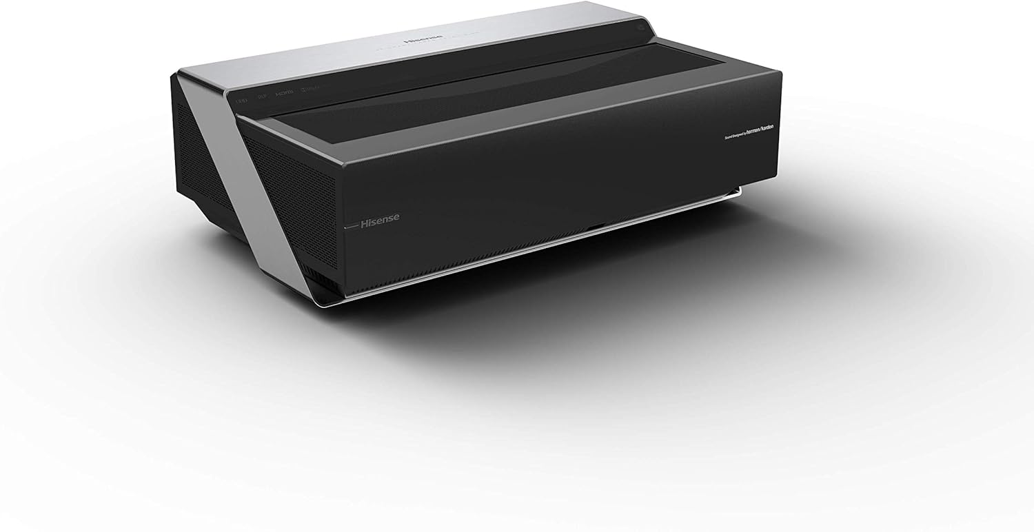 Hisense 120L10E 120-Inch 4K UHD Smart Laser Projector TV with Screen and 2.1 Audio System (2019)