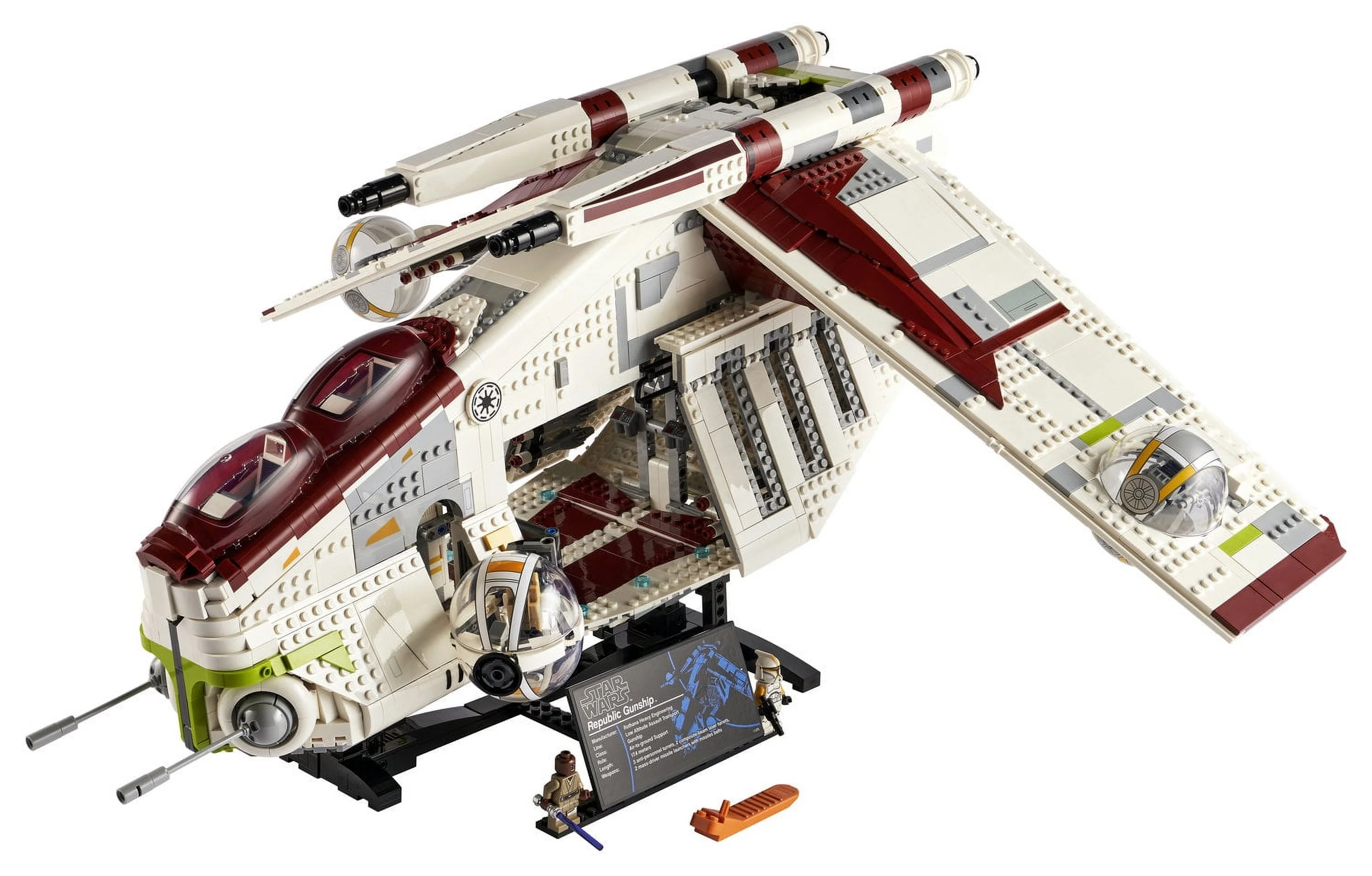 LEGO Star Wars Republic Gunship 75309 UCS Display Model Kit for Adults to Build, Ultimate Collector Series, Office or Home Decor Gift Idea