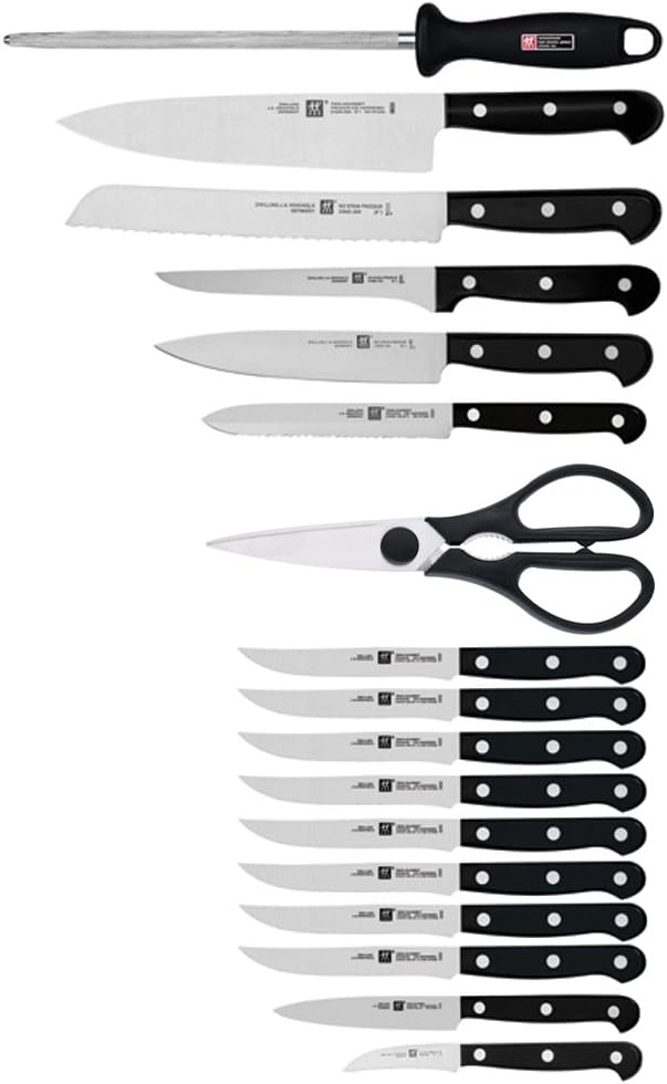 ZWILLING TWIN Gourmet Classic 18-pc Knife Block Set