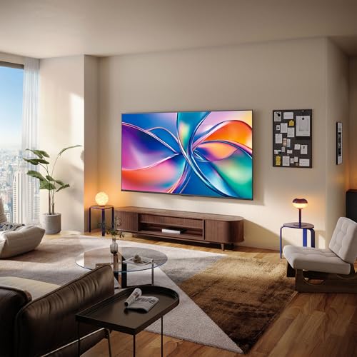 Hisense 85" Class QD6 Series (85QD6QF, 2025 Model) QLED 4K UHD Smart Fire TV, Voice Remote with Alexa, Dolby Vision, Dolby Atmos, Motion Rate 120, HDR 10+, Game Mode Plus, MEMC, VRR, ALLM