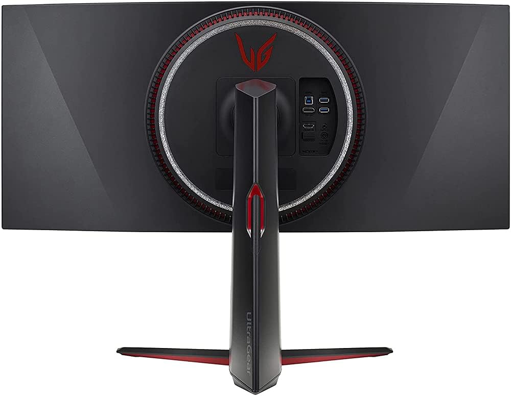 LG 34GP950G-B 34 inch Ultragear QHD 3440 x 1440 Nano IPS Curved Gaming Monitor (Renewed) Bundle with 1 YR CPS Enhanced Protection Pack