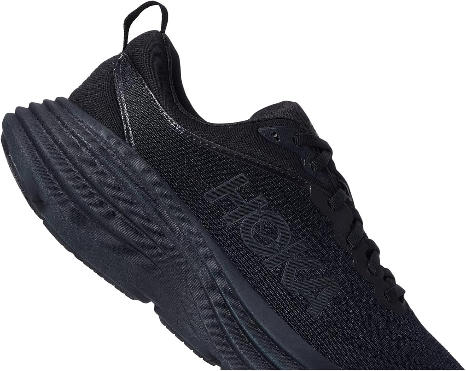 HOKA ONE ONE Bondi 8 Women's Road Running Shoes Sneakers (Black/Black, US Footwear Size System, Adult, Women, Numeric, Medium, 10)