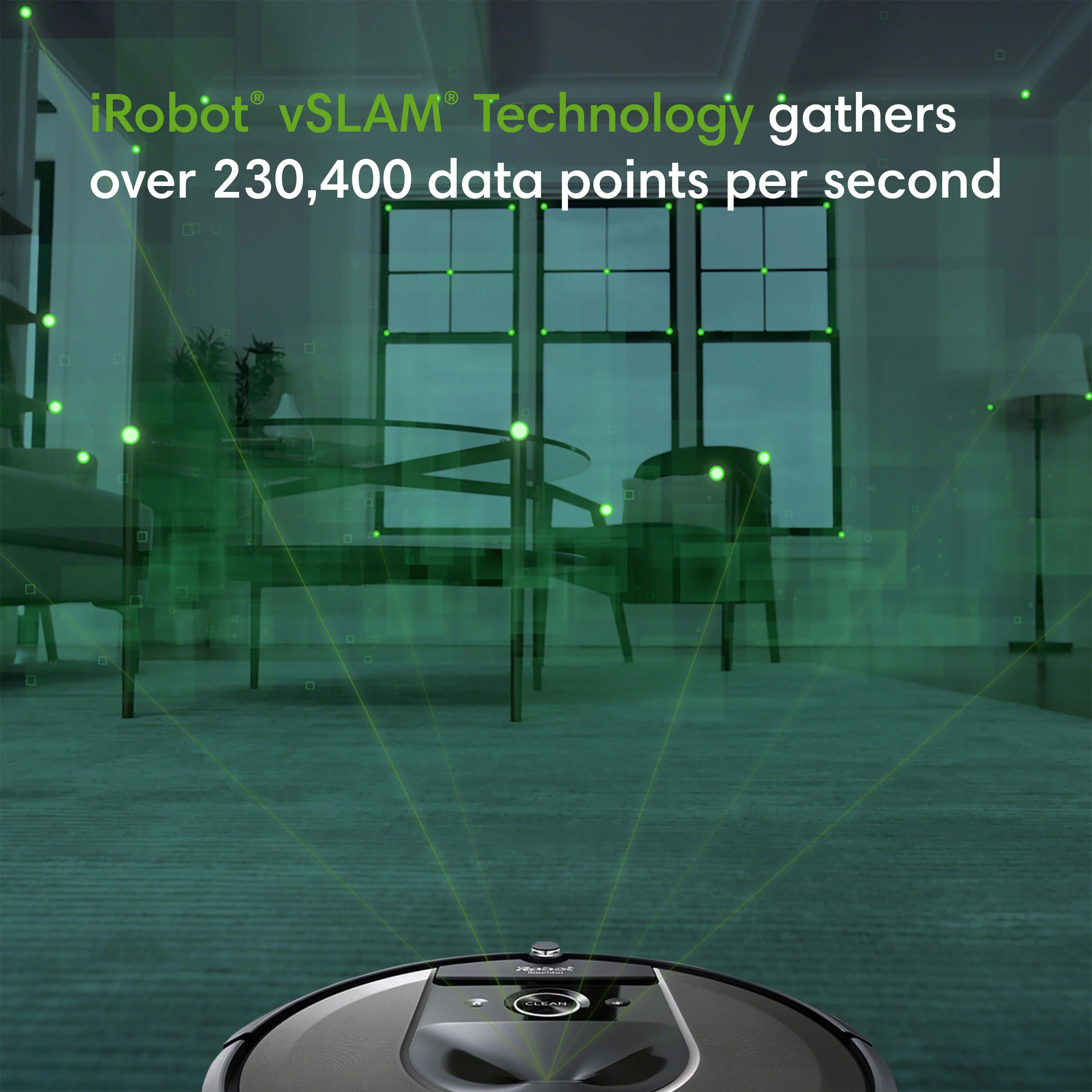 iRobot Roomba i7 (7150) Robot Vacuum- Wi-Fi Connected, Smart Mapping, Works with Google Home, Ideal for Pet Hair, Carpets, Hard Floors