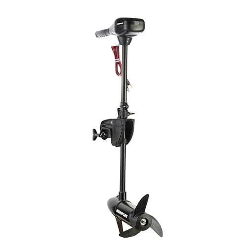 Newport NV-Series Thrust Saltwater Transom Mounted Trolling Electric Trolling Motor w/LED Battery Indicator