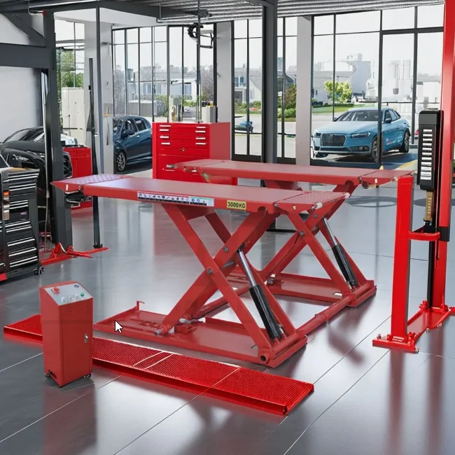 Automotive Garage Equipment Hydraulic Scissor Car Lift for Shop