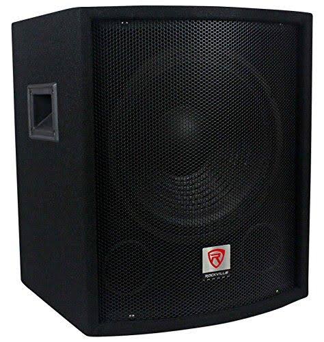 (2) New Rockville SBG1128 12x22 1200 Watt Passive Pro DJ Subwoofers Subs