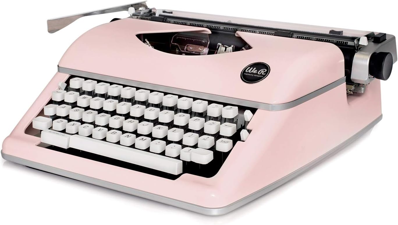 We R Memory Keepers 0718813102971 Typewriter Typecast-Pink