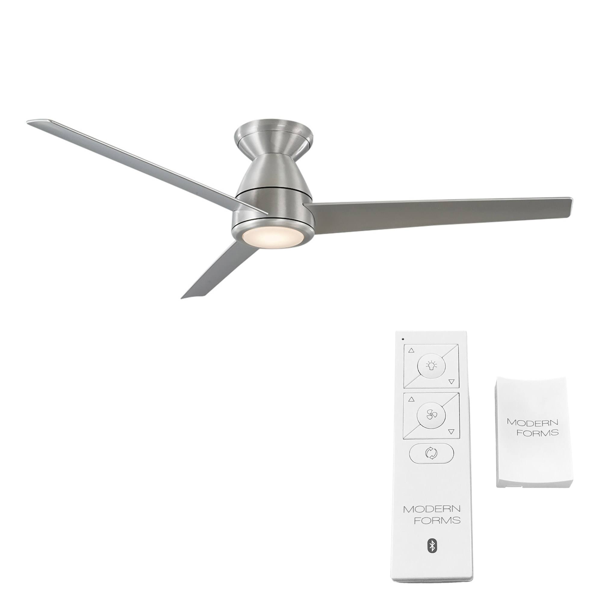 Modern Forms - FH-W2004-52L-MW Tip Top 52x22 Flush Mount Fan