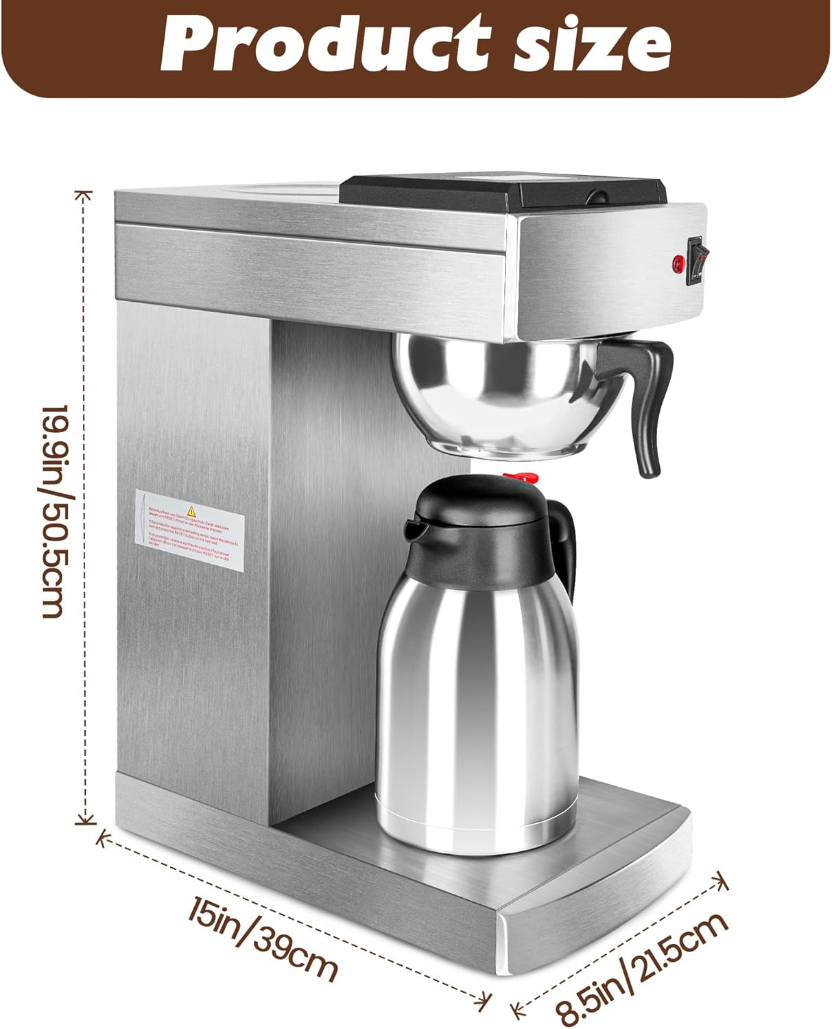 Commercial Coffee Maker Brewer Machine