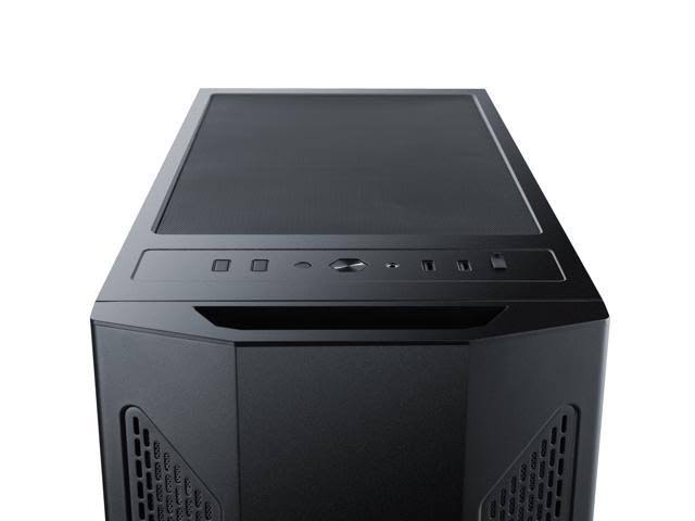 Lian-Li LANCOOL 2 ATX Case with Tempered Glass, Black II - x