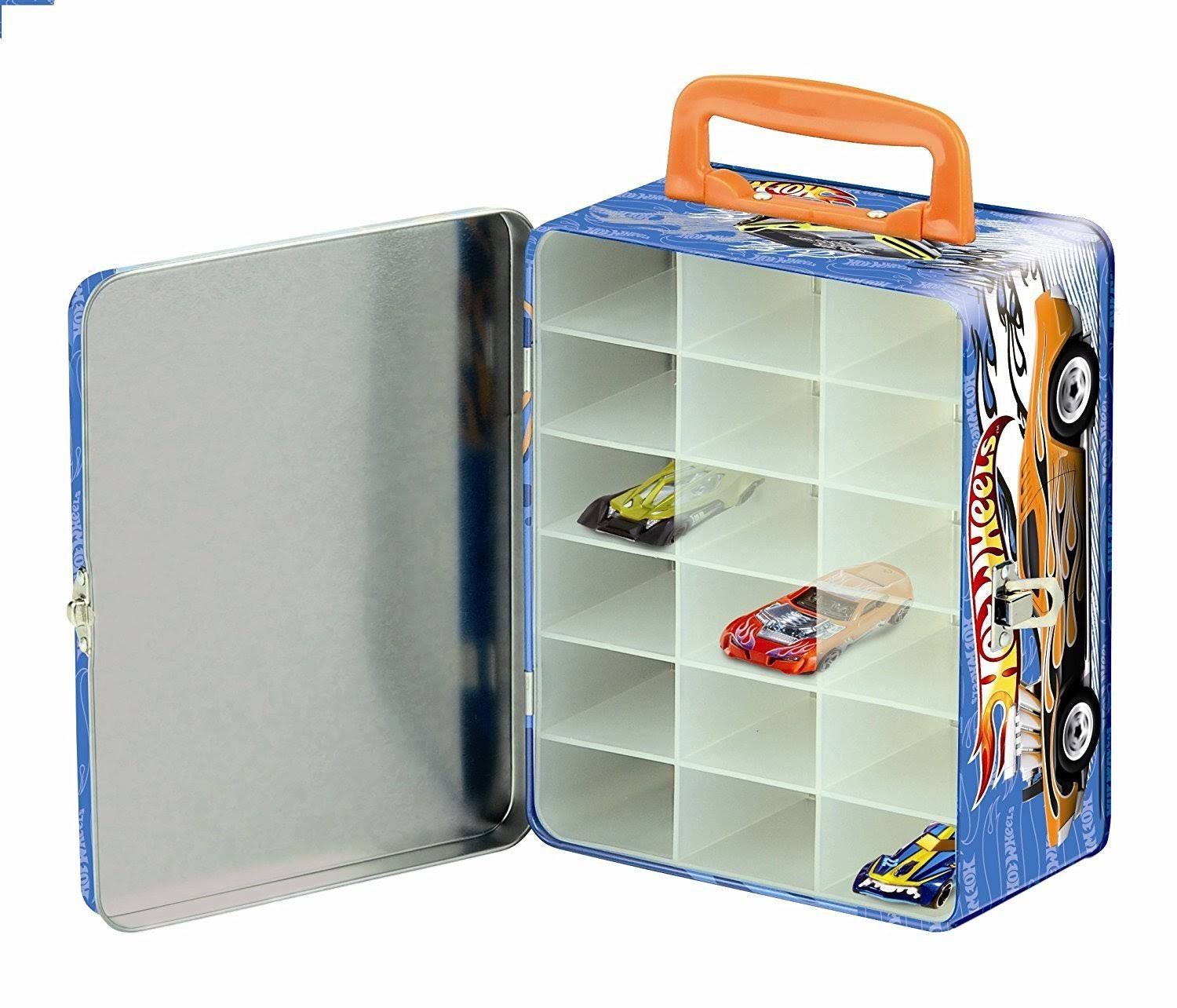 Theo Klein 2883 - Hot Wheels Cars Collecting Case for 18 Cars-Package May Vary