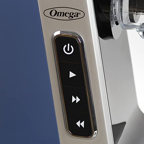 Omega BPA Free, Slow Masticating High Juice Yield with Wide Mouth Chute