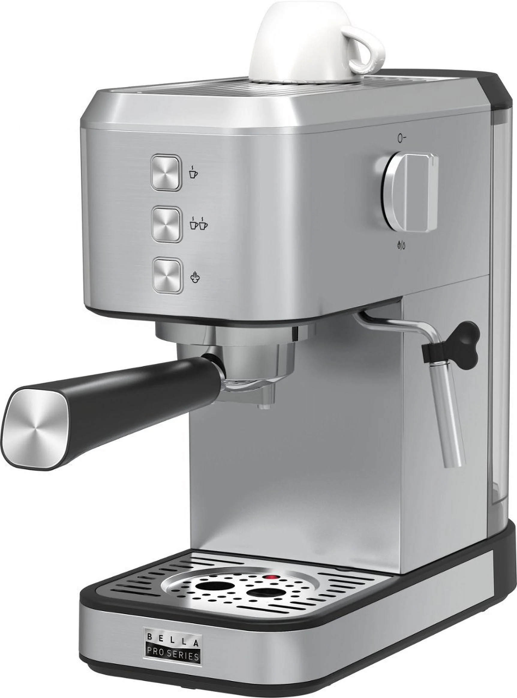 Pro Series - Slim Espresso Machine with 20 Bars of Pressure - Stainless Steel