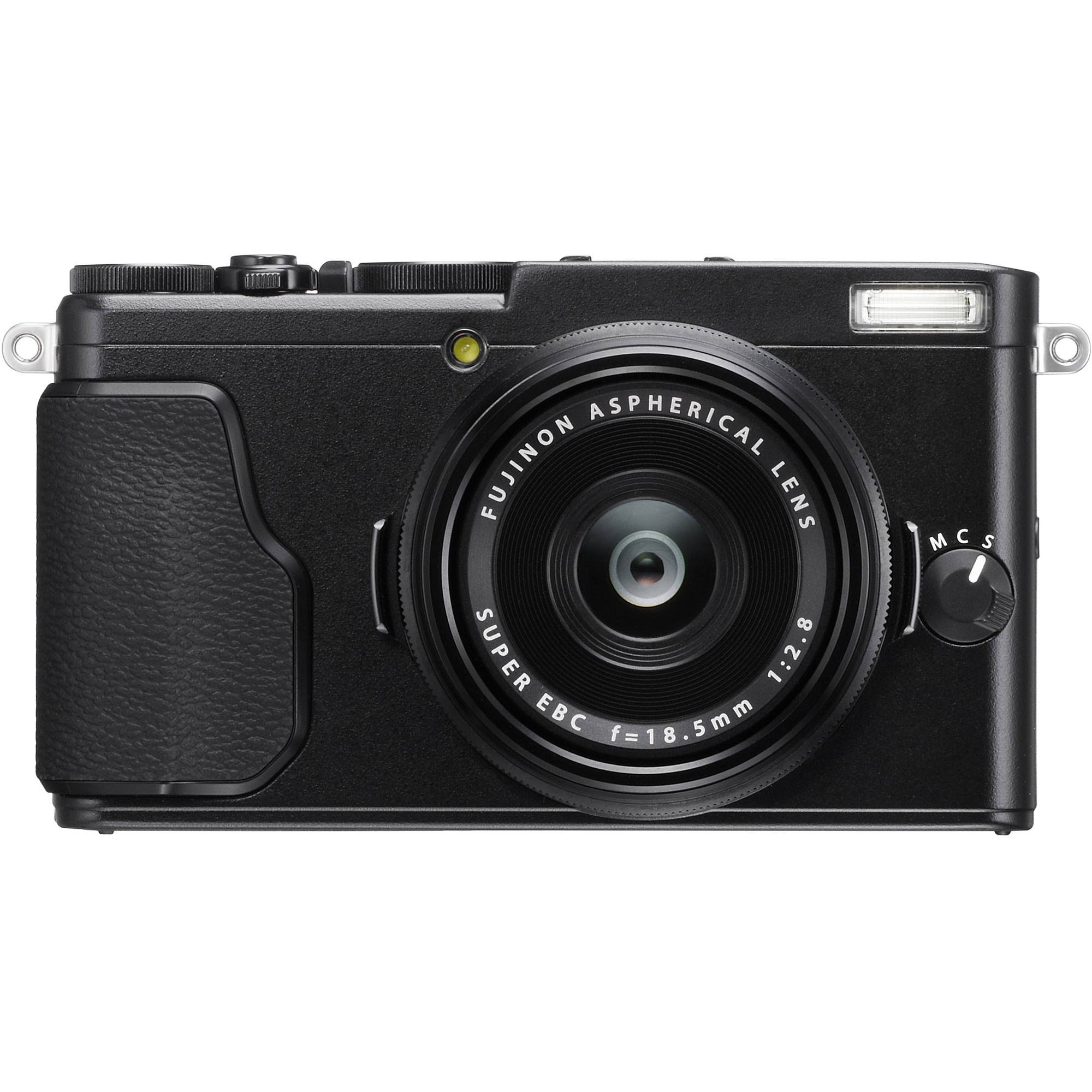 Fujifilm X Series X70 16.3 MP Compact Digital Camera - 1080p - Black