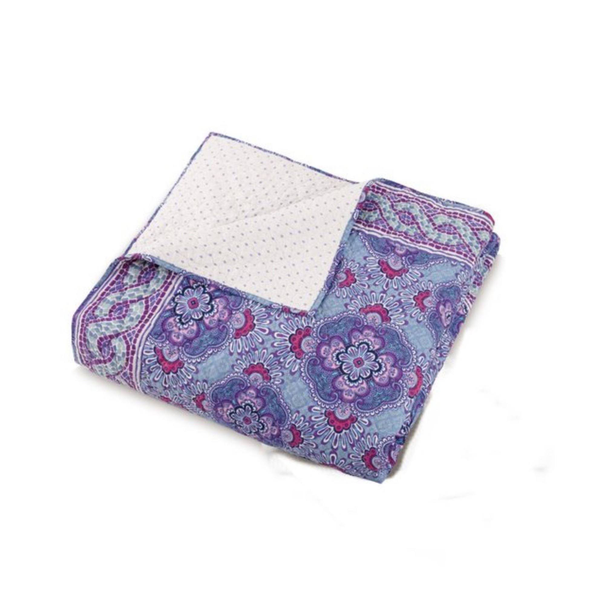 Vera Bradley Purple Passion Twin Quilt