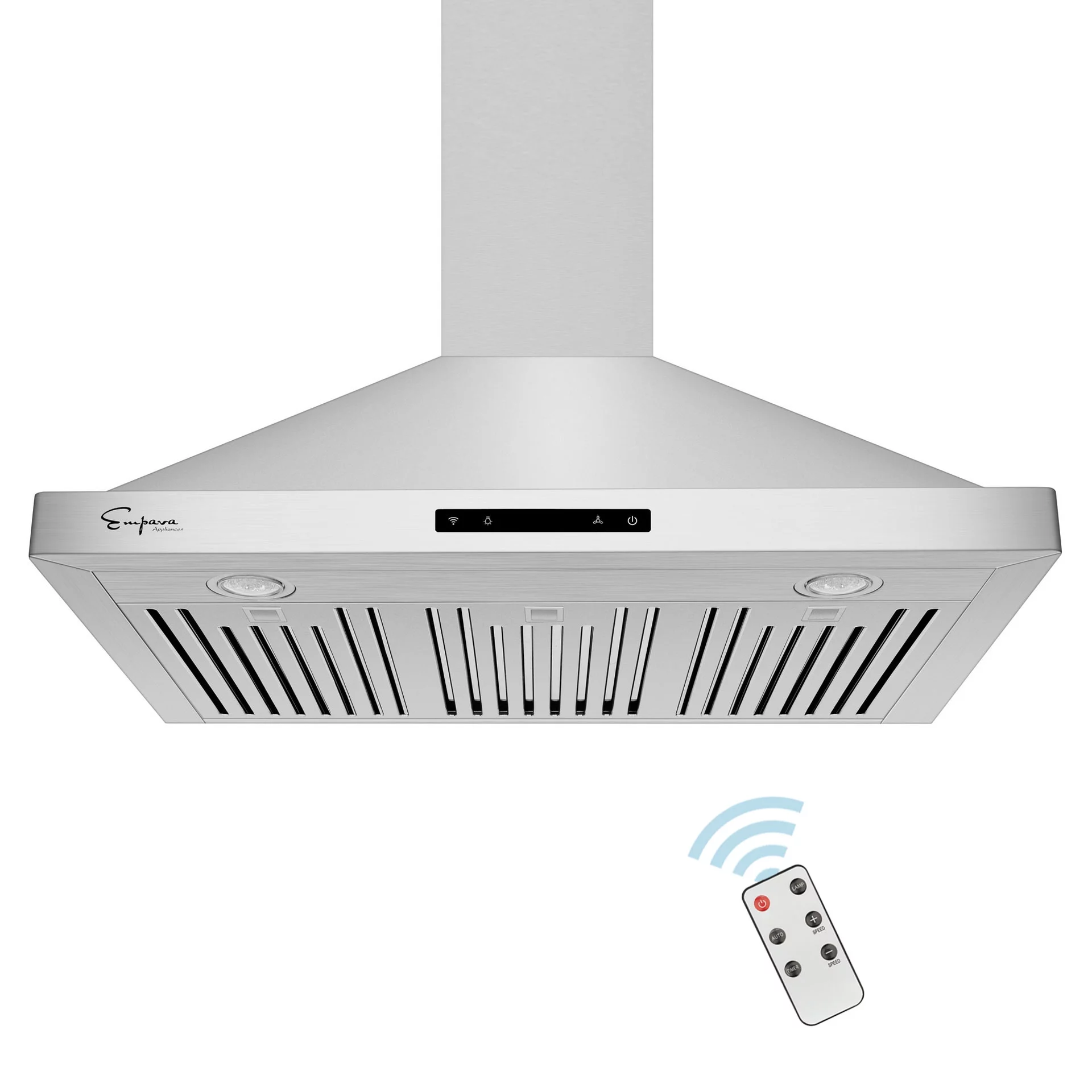 "2 Piece Kitchen Appliances Packages Including 30"" Gas Cooktop and 30"" Wall Mount Range Hood"