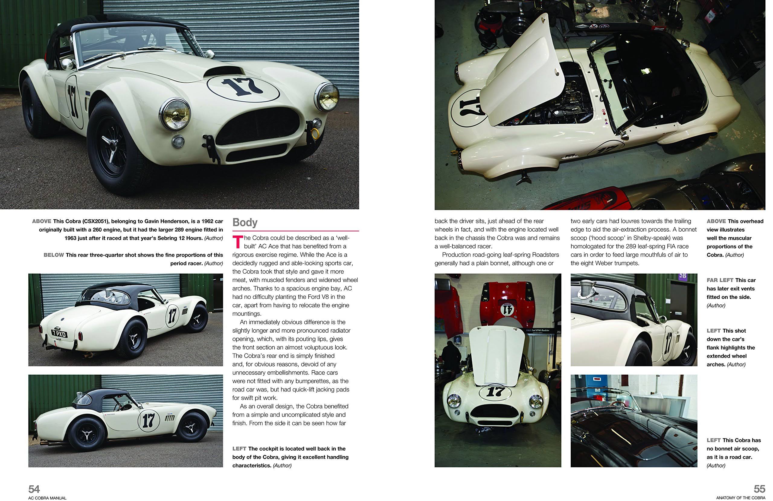 AC/Shelby Cobra: 1962 to 1968 (all Models) [Book]