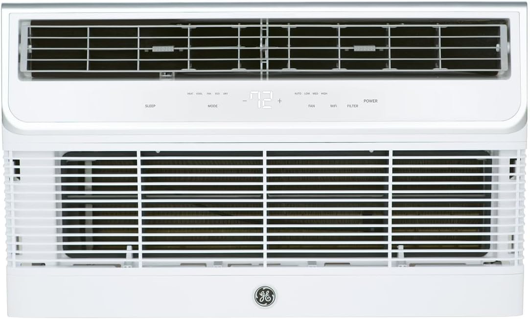 GE 12,000 BTU 208/230 Volt Through-the-Wall Air Conditioner with Electric Heat - AJEQ12DWJ