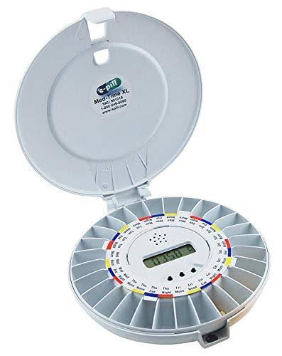 E-pill Automatic Pill Dispenser for Home or Institutional use. MD1 Medtime Xl. Original Swedish Design. Complete with Two Medica