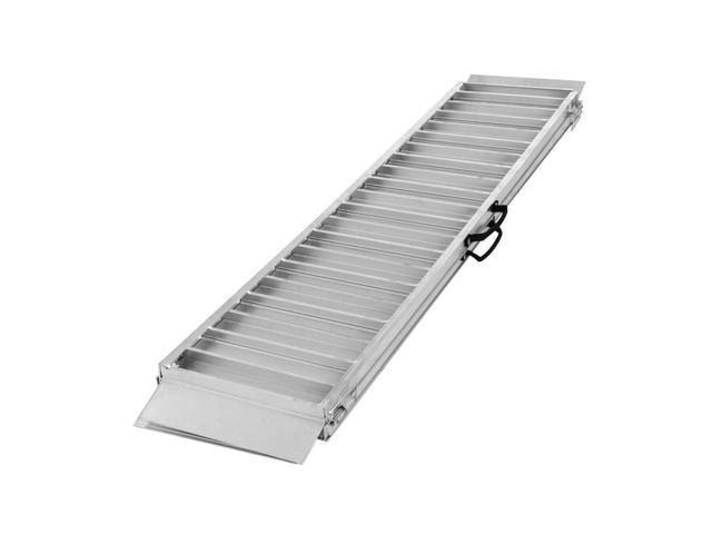 Silver Spring 6�� L Portable Single-Fold Aluminum Wheelchair and Scooter Ramp �C 700 lb. Capacity