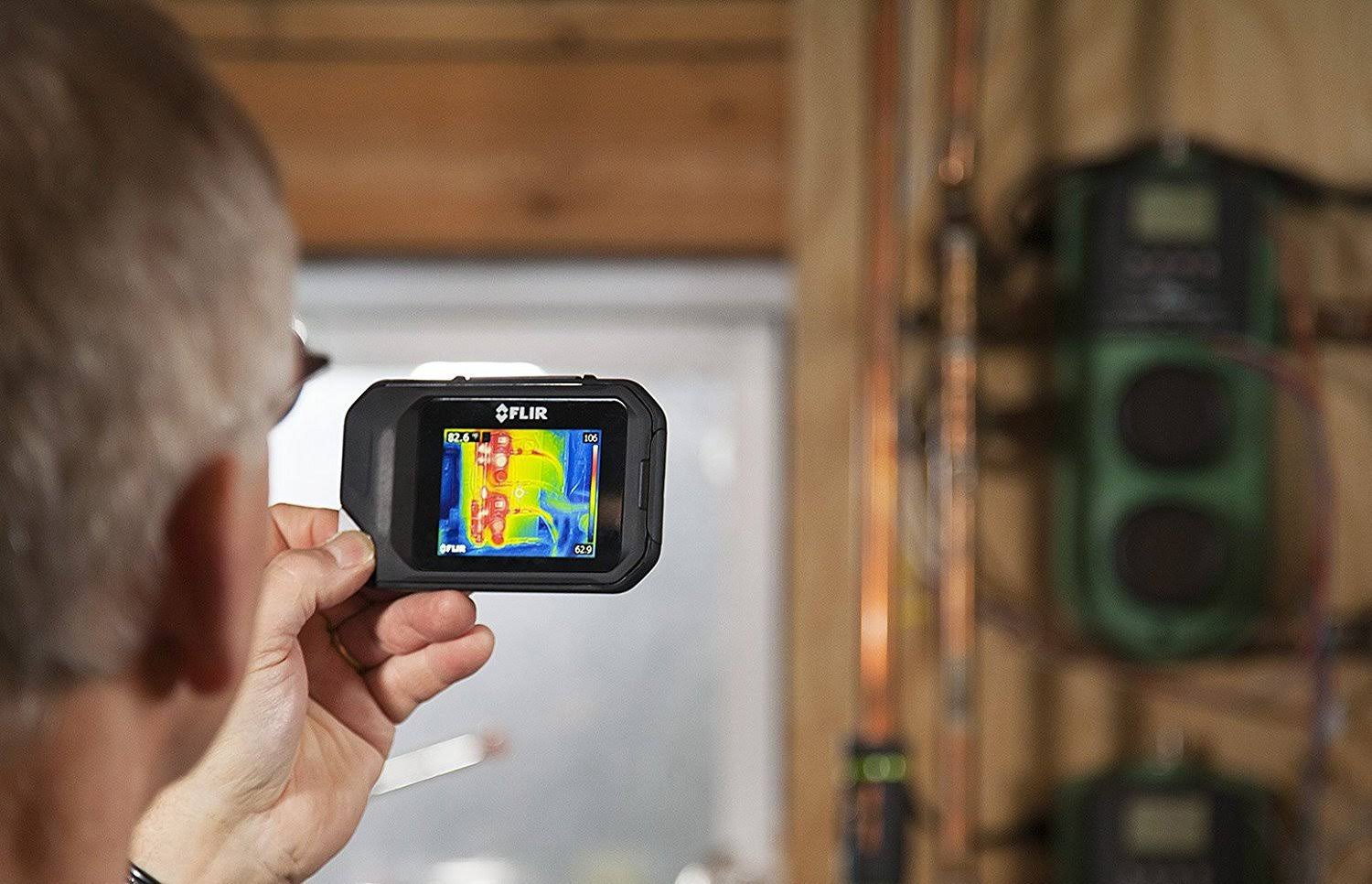 FLIR C3 - Thermal and visual light camera combo - compact - 0.0048 MP - Wi-Fi