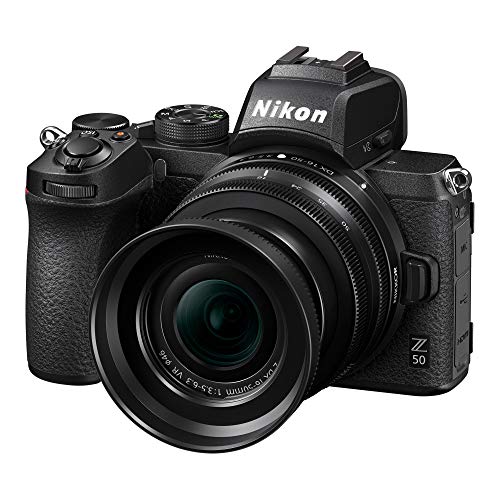 Nikon Z 50 with Wide-Angle Zoom Lens | Compact mirrorless stills/video camera with 16-50mm lens | Nikon USA Model