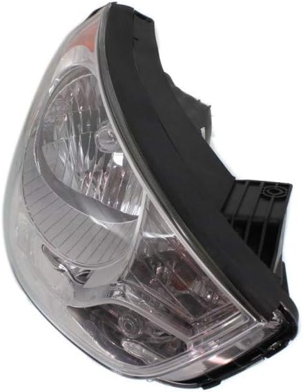 Fits 2010-2013 Hyundai Tucson Headlight Driver and Passenger Side CAPA Certified w/Bulbs HY2502158 HY2503158 | 92101-2S050, 92102-2S050 ;