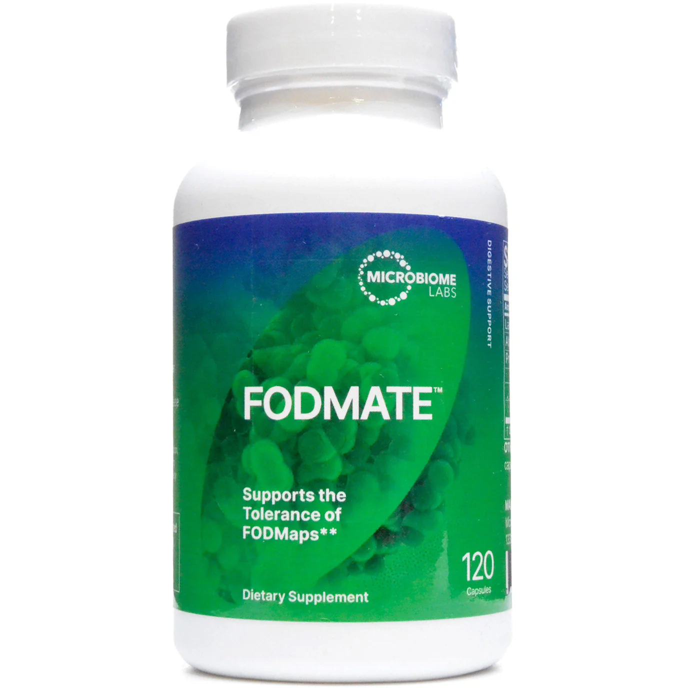 FODMATE 120 caps by Microbiome Labs - Kansas Nuitrition - HNZSDS