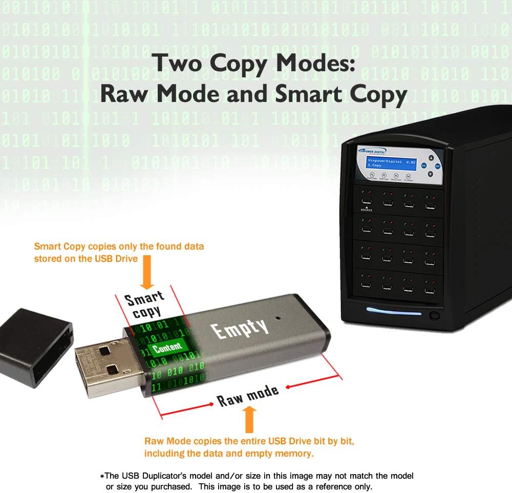 Vinpower Digital USBShark Standalone USB Flash Drive Duplicator - 7 Targets (High Speed)