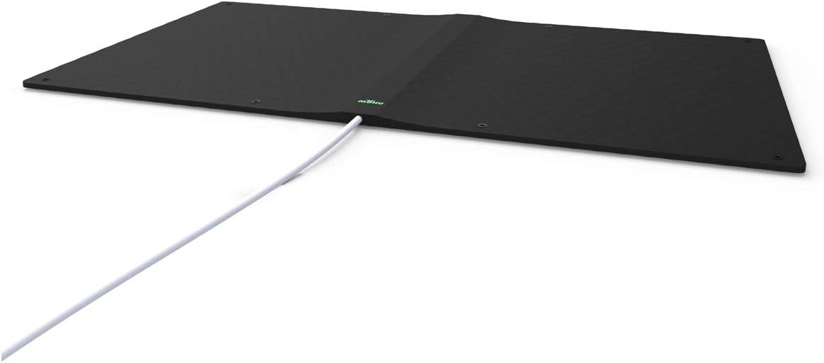 Mohu Leaf Ranger Amplified Indoor/Outdoor HDTV Antenna, 75-Mile Range, UHF/VHF Multi-Directional, Jolt 15dB USB Amplifier, 30 ft. Coaxial Cable, Mounting Hardware, 4K-Ready HDTV, MH-110038