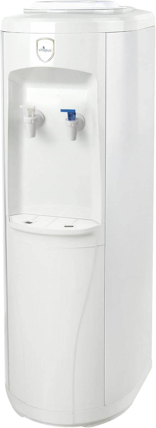 Vitapur Top Load Floor Standing Room Cold Standard Taps, White water dispenser, one size